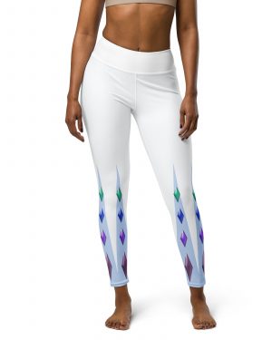 Elsa Frozen Ice Princess Yoga Leggings