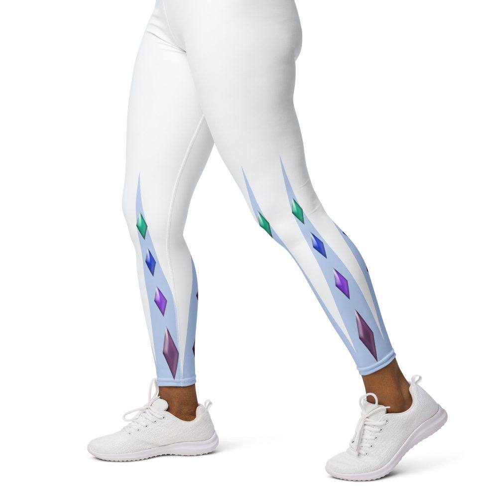 Elsa Frozen Ice Princess Yoga Leggings - Image 8