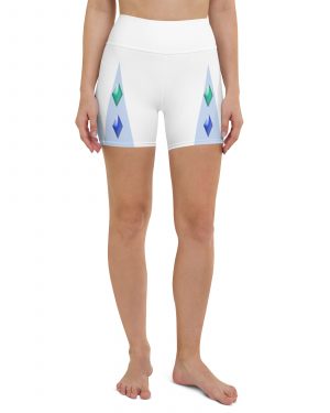 Elsa Frozen Ice Princess Yoga Shorts