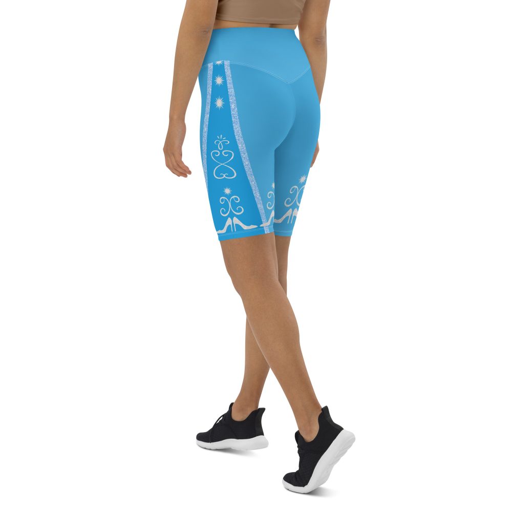 Princess Cinderella Costume Bounding Halloween Cosplay Bike Shorts - Image 7