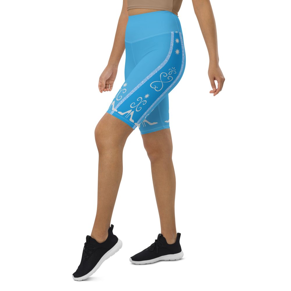 Princess Cinderella Costume Bounding Halloween Cosplay Bike Shorts - Image 8