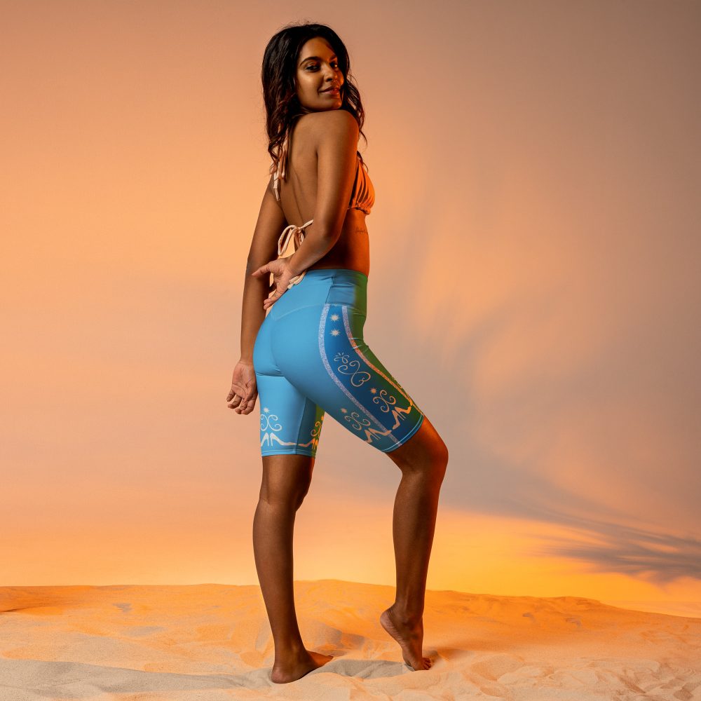 Princess Cinderella Costume Bounding Halloween Cosplay Bike Shorts - Image 3