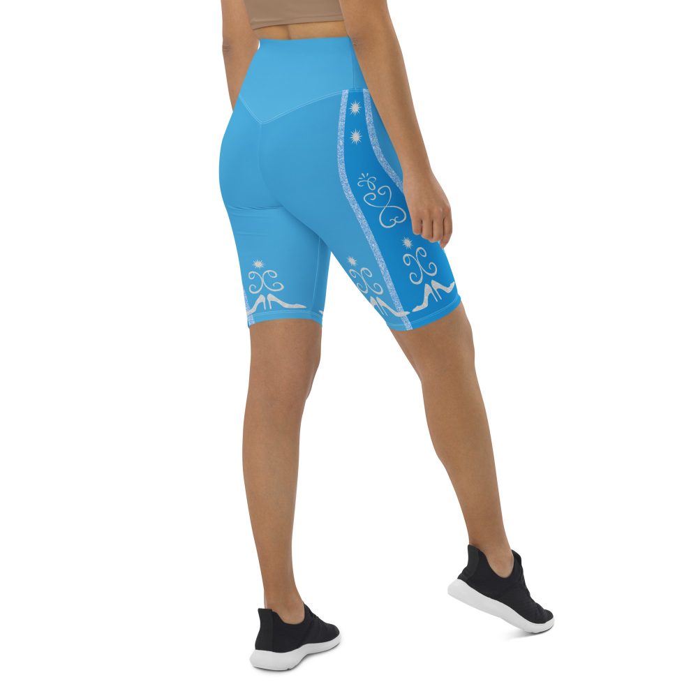 Princess Cinderella Costume Bounding Halloween Cosplay Bike Shorts - Image 5