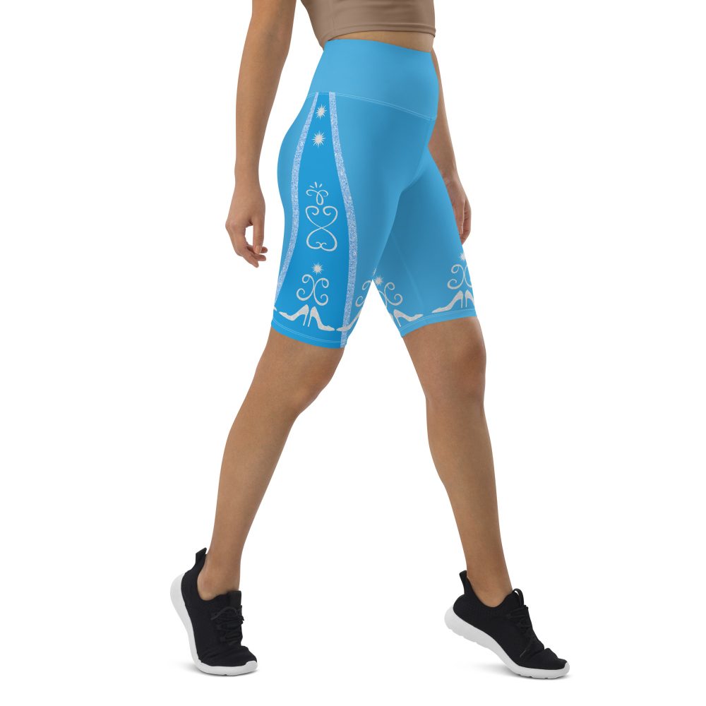 Princess Cinderella Costume Bounding Halloween Cosplay Bike Shorts - Image 6
