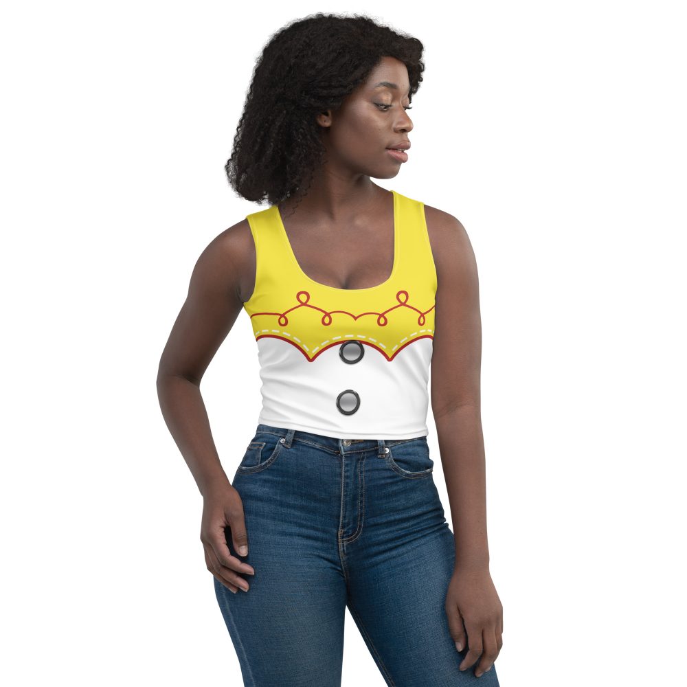 Jessie Cowgirl Costume Halloween Cosplay Crop Top - Image 2
