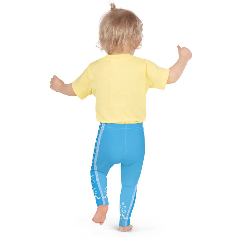 Princess Cinderella Costume Bounding Halloween Cosplay Kid's Leggings - Image 4