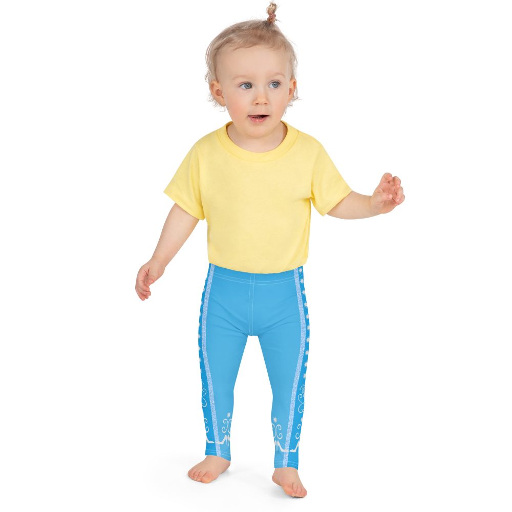 Princess Cinderella Costume Bounding Halloween Cosplay Kid's Leggings - Image 5