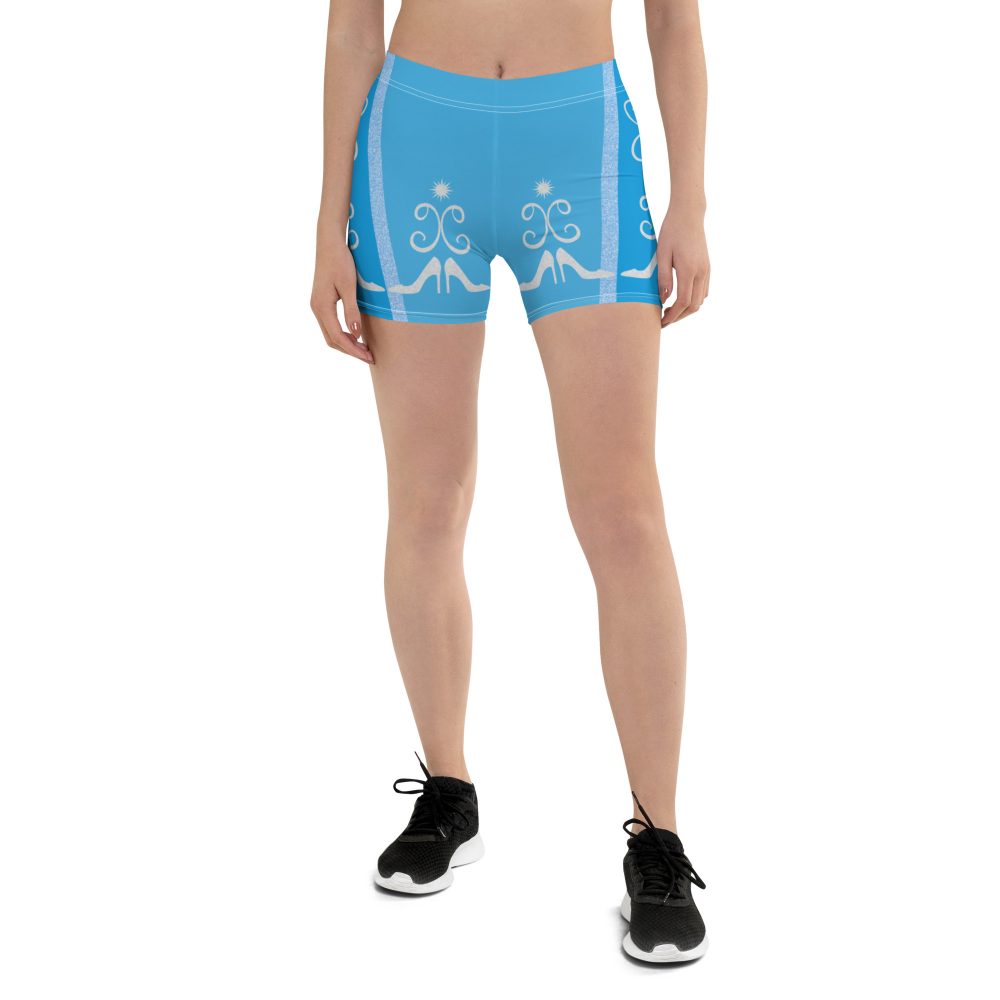 Princess Cinderella Costume Bounding Halloween Cosplay Shorts