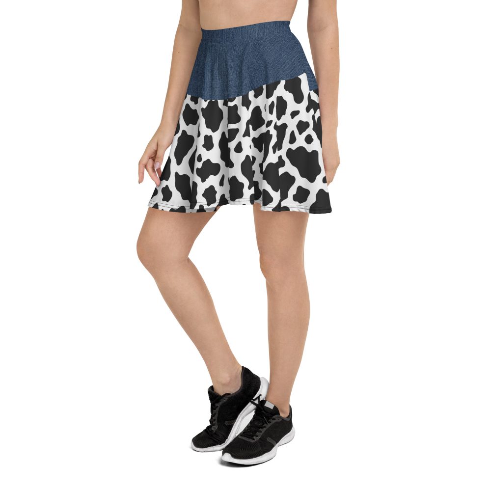 Jessie Cowgirl Costume Halloween Cosplay Skater Skirt - Image 3