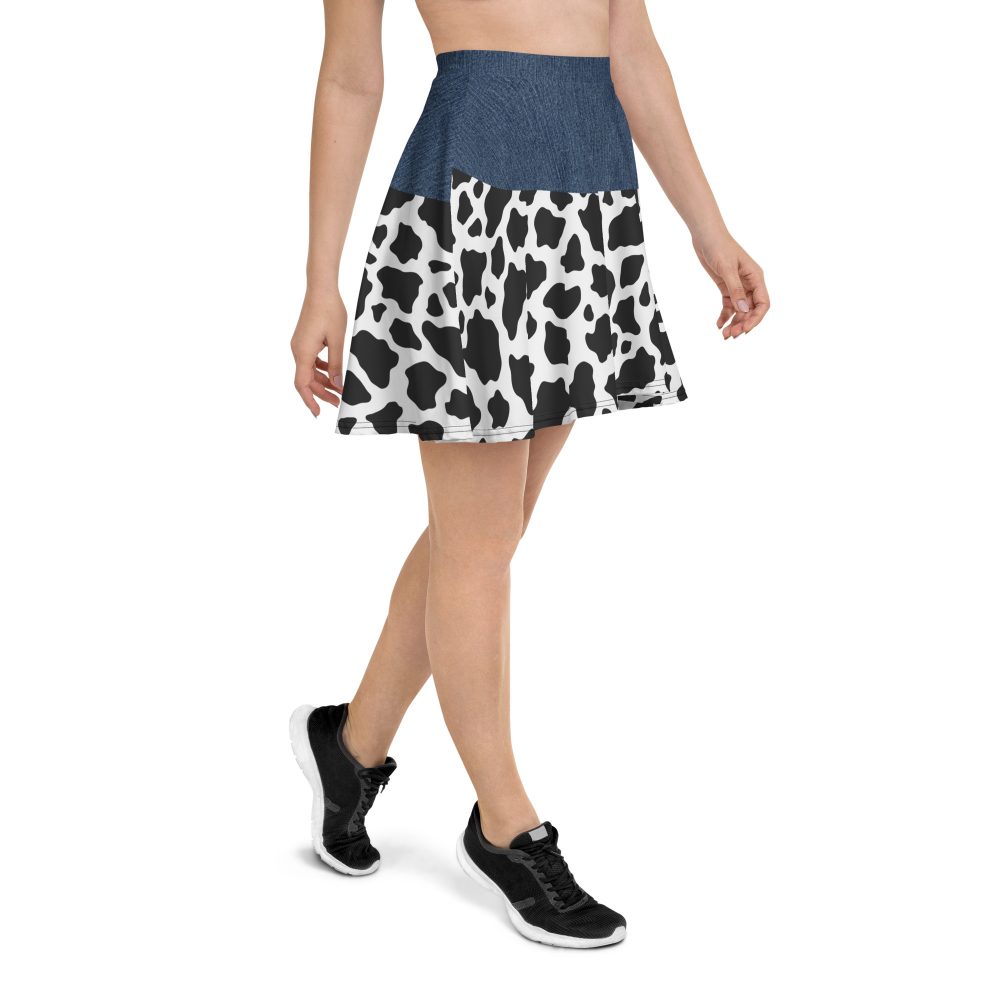 Jessie Cowgirl Costume Halloween Cosplay Skater Skirt - Image 4