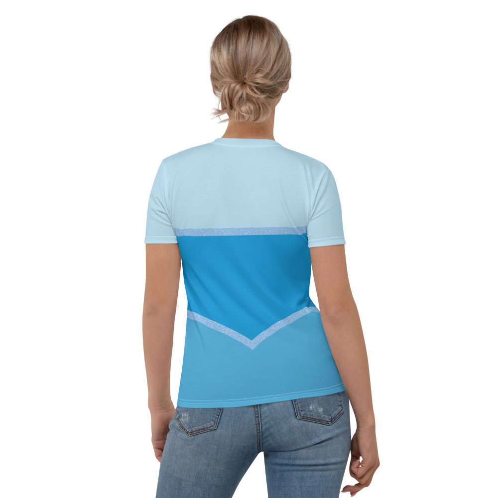 Princess Cinderella Costume Bounding Halloween Cosplay Women's T-shirt - Image 5