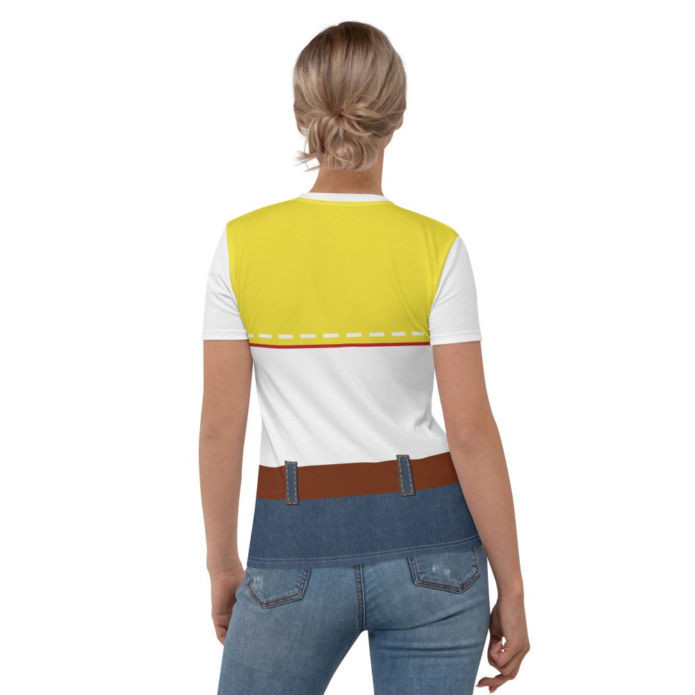 Jessie Cowgirl Costume Halloween Cosplay Women's T-shirt - Image 4