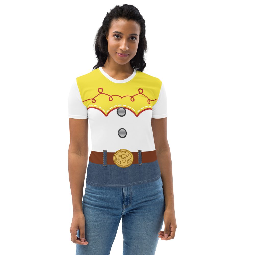 Jessie Cowgirl Costume Halloween Cosplay Women's T-shirt - Image 2