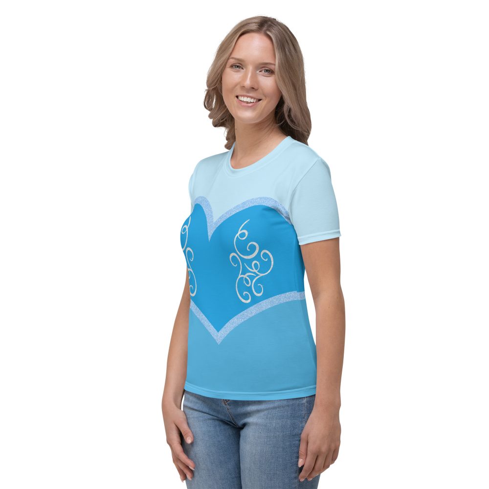 Princess Cinderella Costume Bounding Halloween Cosplay Women's T-shirt - Image 6