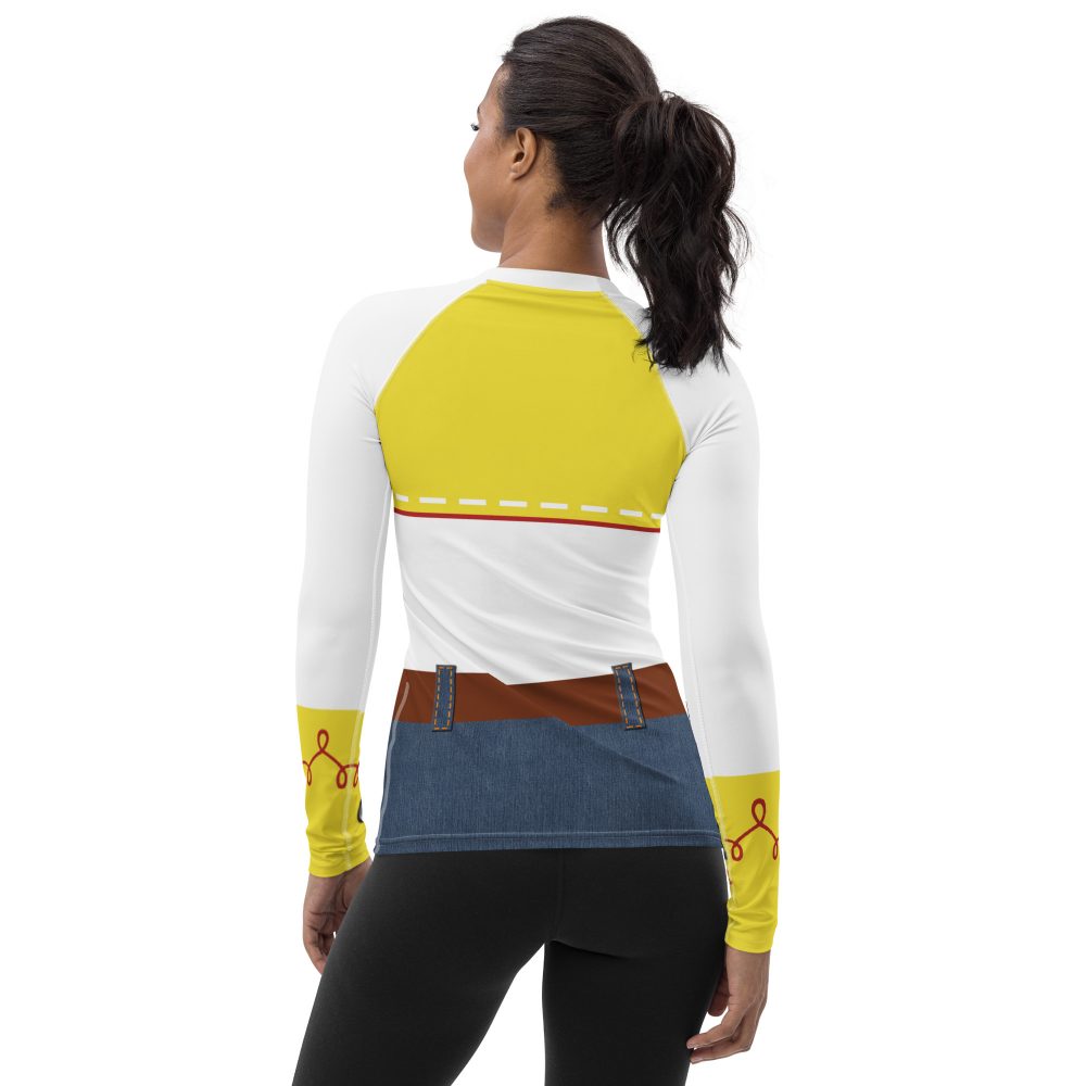 Jessie Cowgirl Costume Halloween Cosplay Women's Long Sleeve Shirt - Image 2