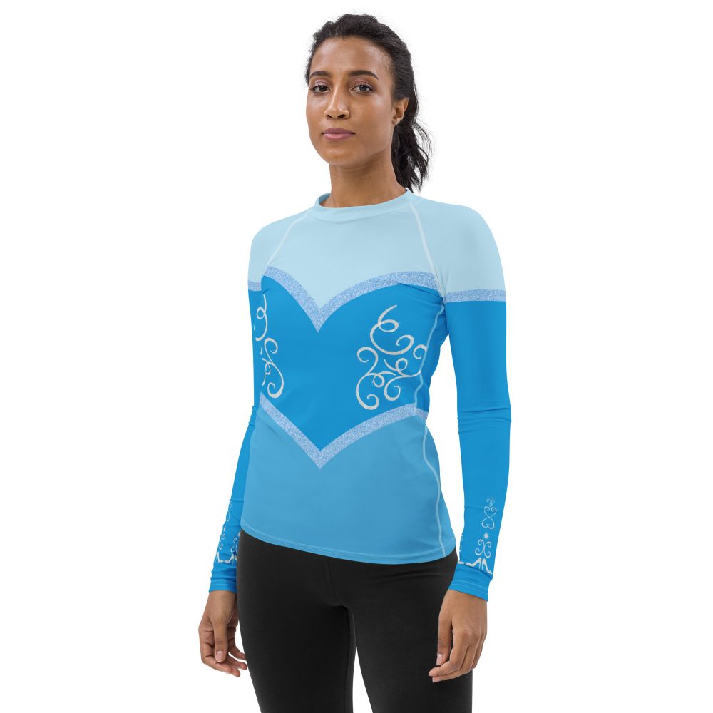 Princess Cinderella Costume Bounding Halloween Cosplay Women's Long Sleeve Shirt - Image 7