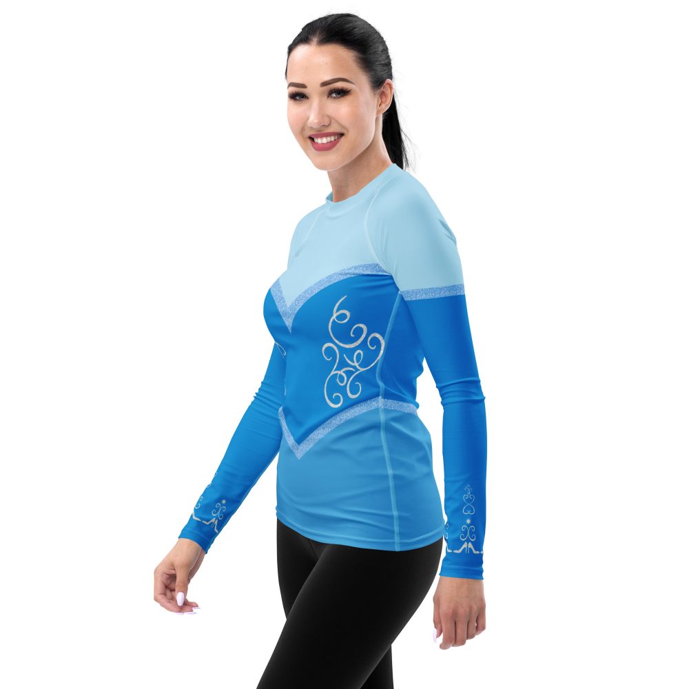 Princess Cinderella Costume Bounding Halloween Cosplay Women's Long Sleeve Shirt - Image 9