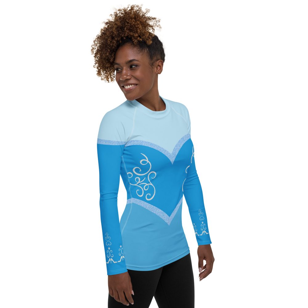 Princess Cinderella Costume Bounding Halloween Cosplay Women's Long Sleeve Shirt - Image 6