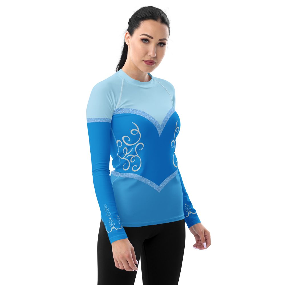 Princess Cinderella Costume Bounding Halloween Cosplay Women's Long Sleeve Shirt - Image 10