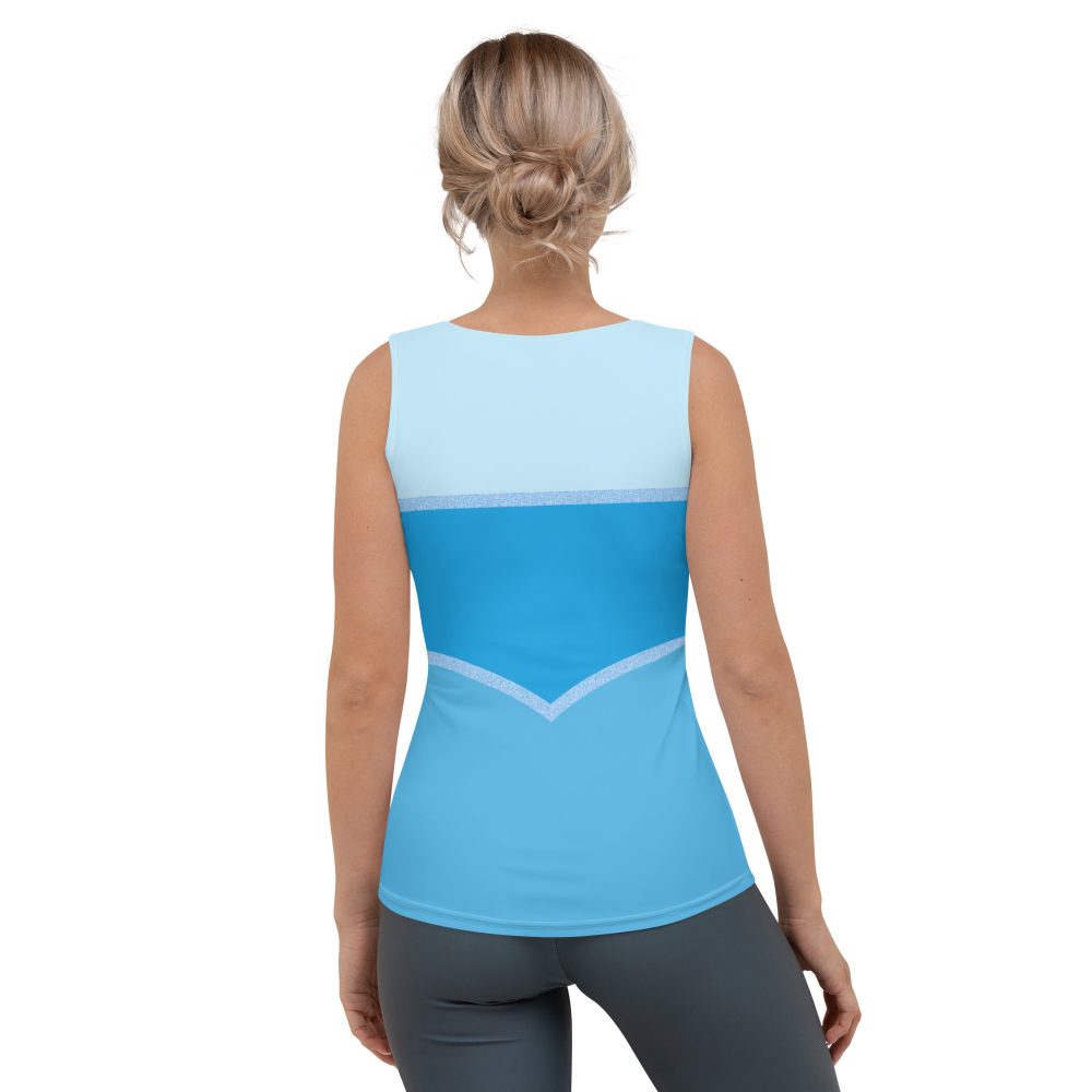 Princess Cinderella Costume Bounding Halloween Cosplay Tank Top - Image 2