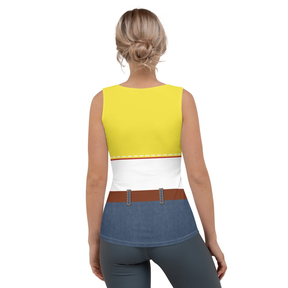 Jessie Cowgirl Costume Halloween Cosplay Tank Top - Image 2
