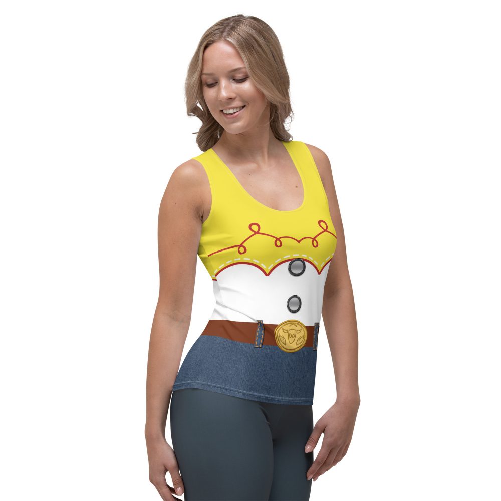 Jessie Cowgirl Costume Halloween Cosplay Tank Top - Image 4