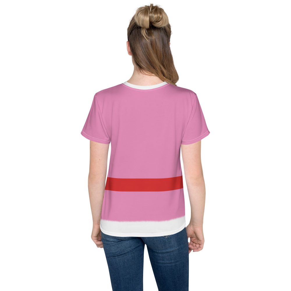 Jovie The Elf Christmas Costume Youth Short Sleeve T-Shirt - Image 2