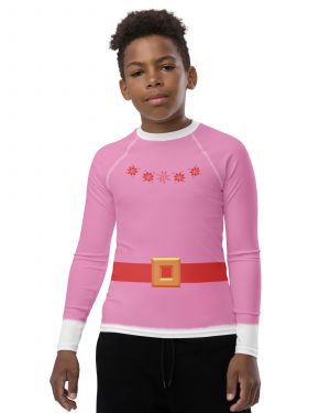 Jovie The Elf Christmas Costume Youth Rash Guard