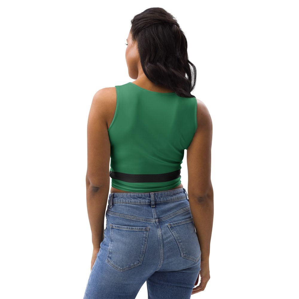 Christmas Elf Costume Festive Cosplay Crop Top - Image 3