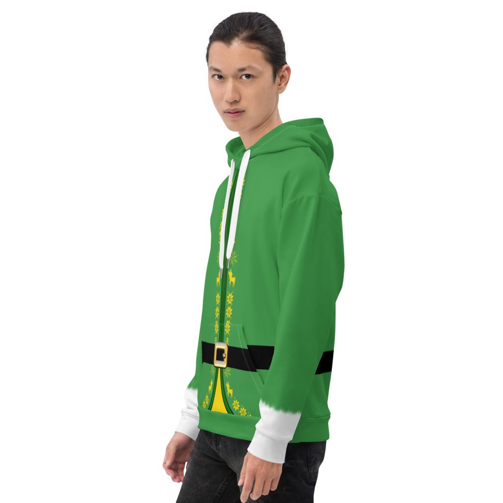 Buddy Elf Christmas Cosplay Costume Unisex Hoodie - Image 2