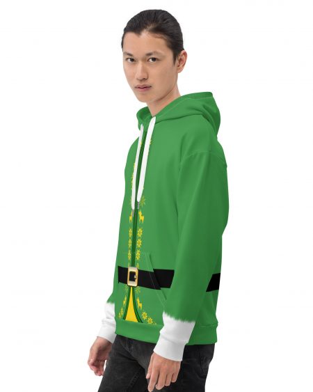 Buddy Elf Christmas Cosplay Costume Unisex Hoodie