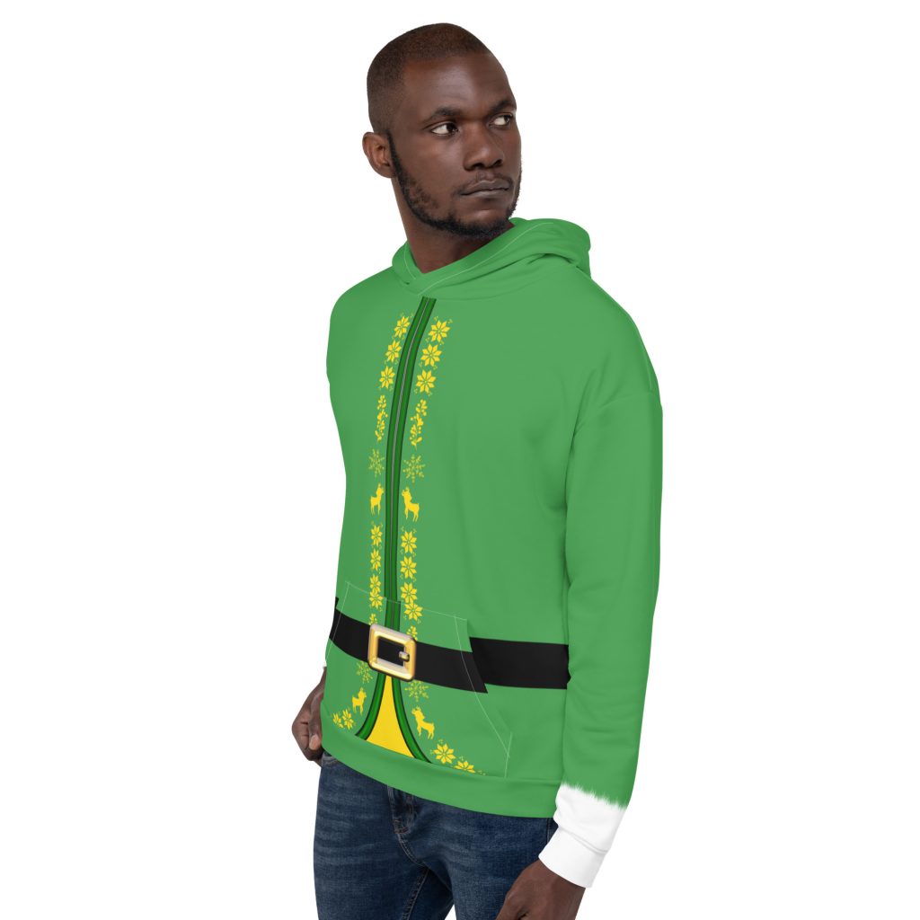 Buddy Elf Christmas Cosplay Costume Unisex Hoodie - Image 3