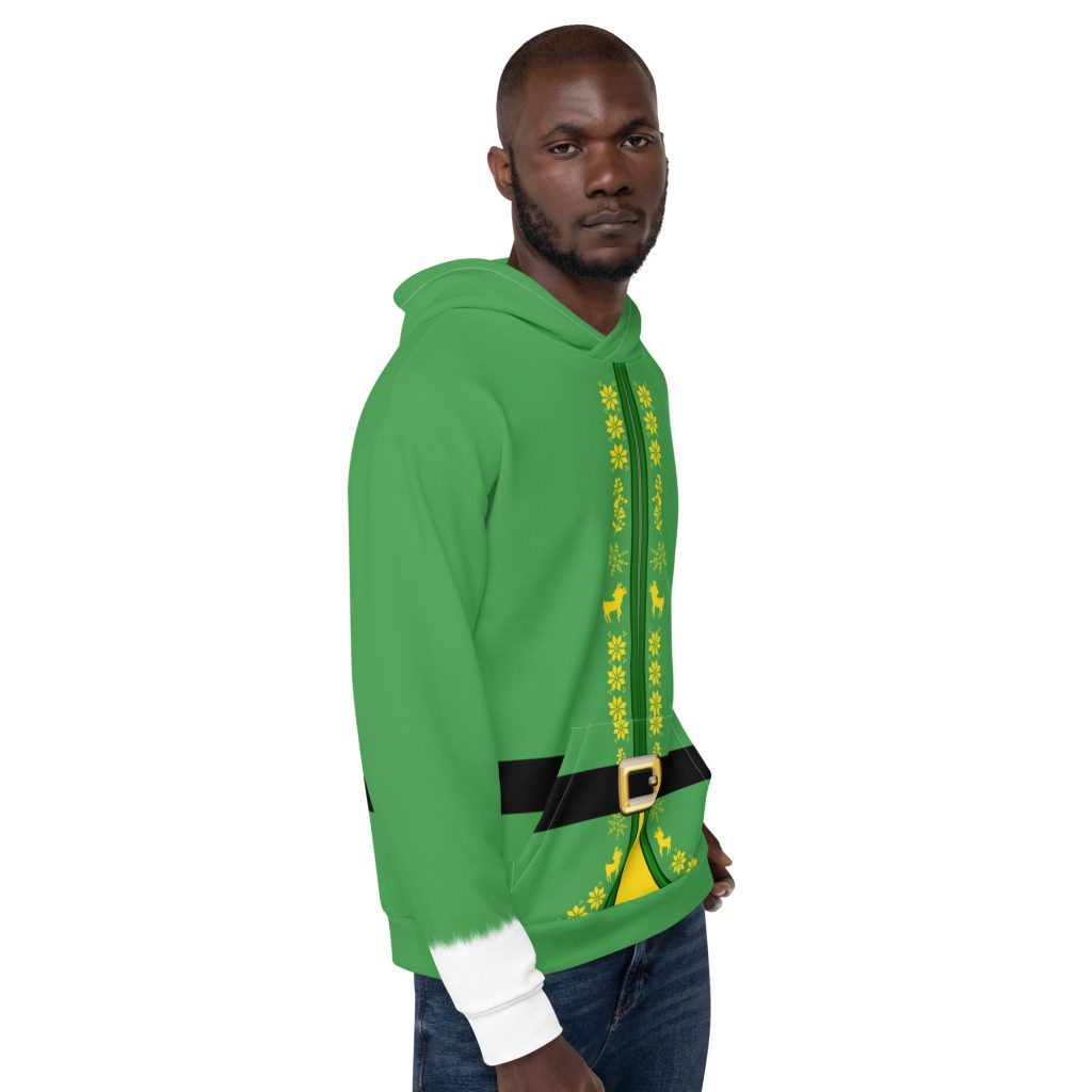Buddy Elf Christmas Cosplay Costume Unisex Hoodie - Image 4