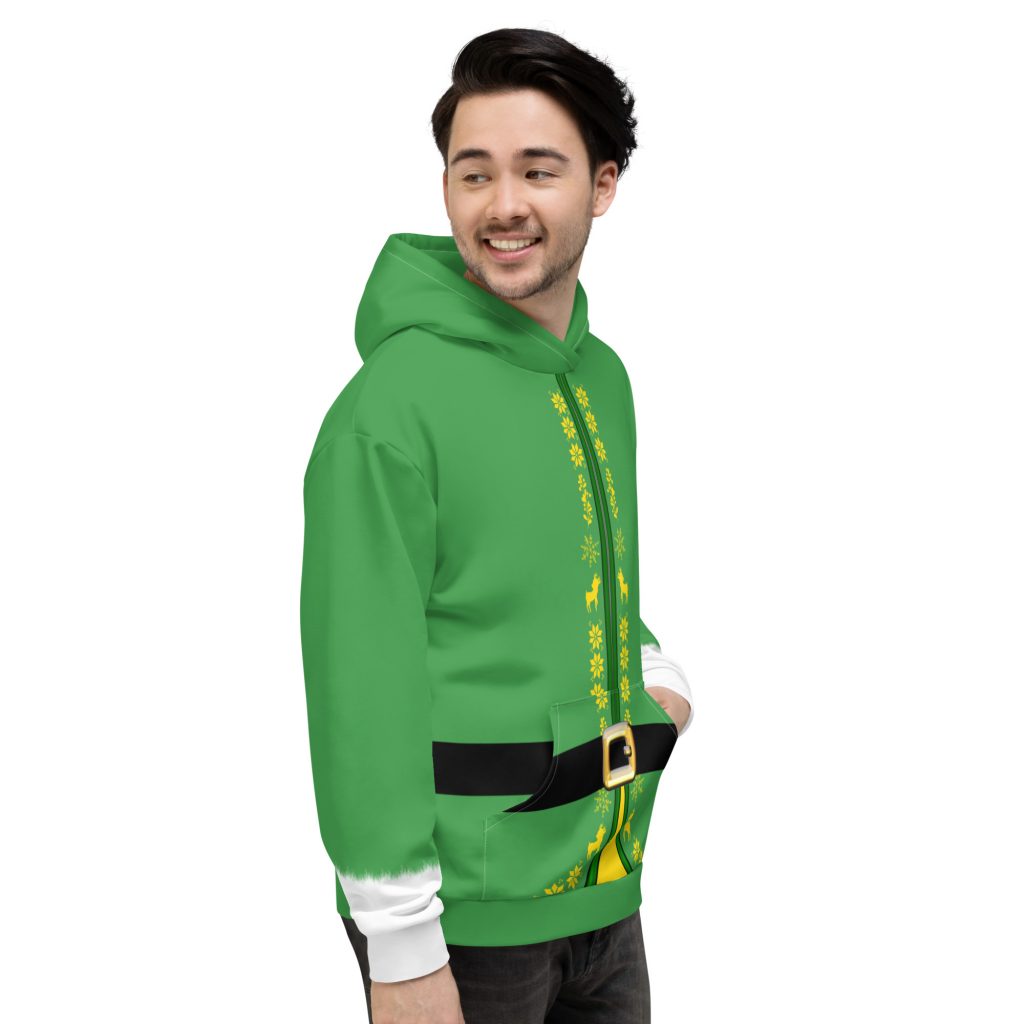 Buddy Elf Christmas Cosplay Costume Unisex Hoodie - Image 6