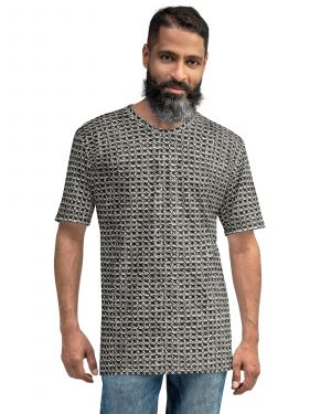 Medieval Chainmail Armor Print Men’s t-shirt