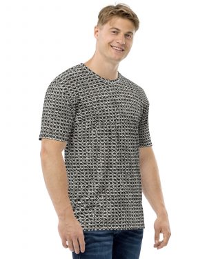 Medieval Chainmail Armor Print Men’s t-shirt