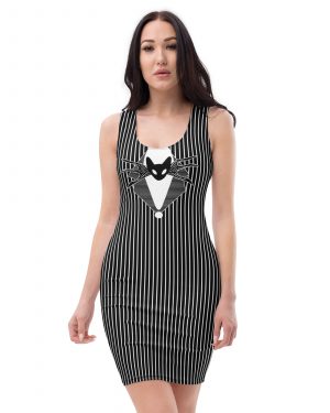 Jack Skellington Nightmare Before Christmas Costume Bodycon dress