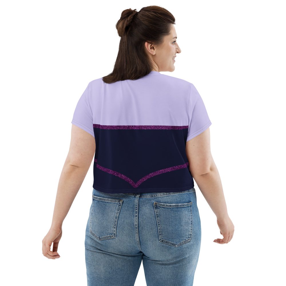 Ursula Costume Sea Witch Octopus Villain Crop Tee - Image 6