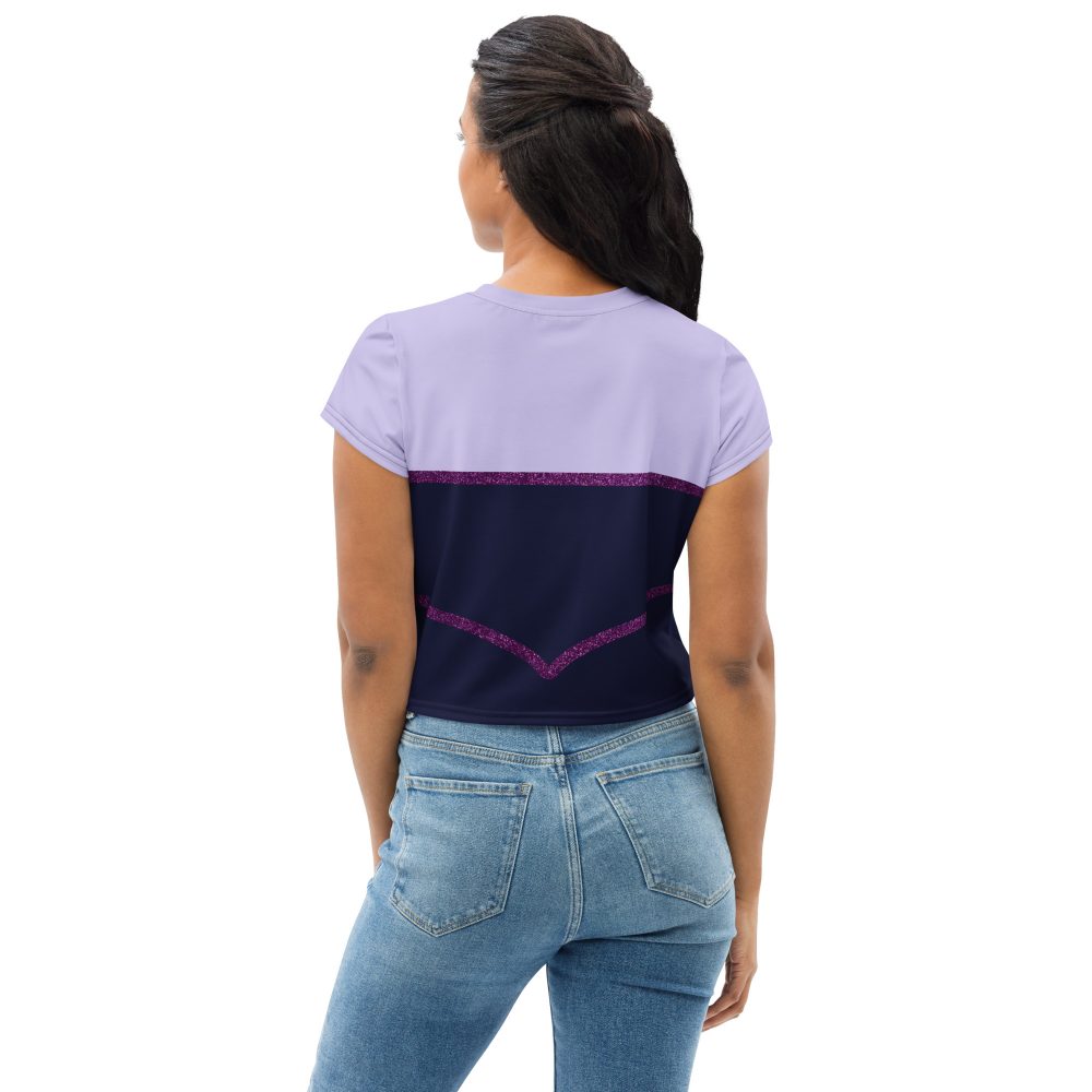 Ursula Costume Sea Witch Octopus Villain Crop Tee - Image 2