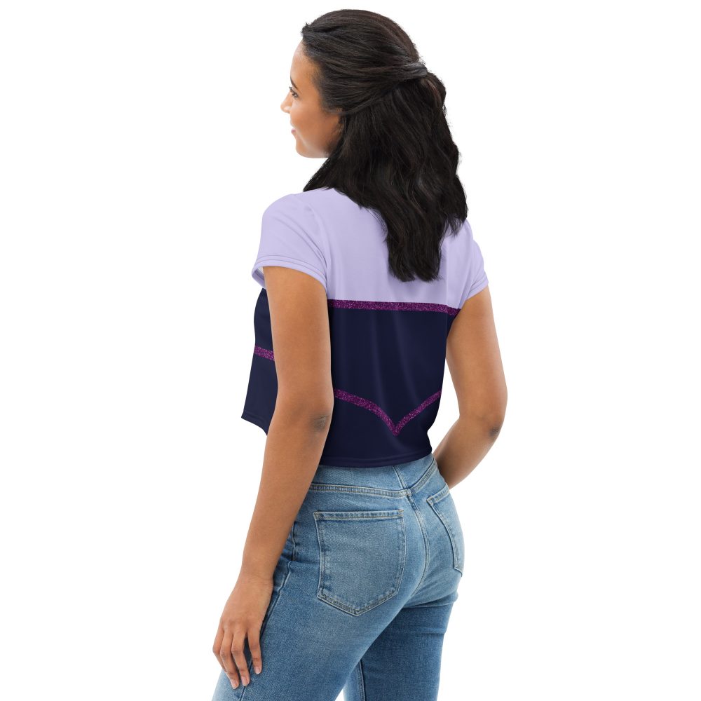 Ursula Costume Sea Witch Octopus Villain Crop Tee - Image 4