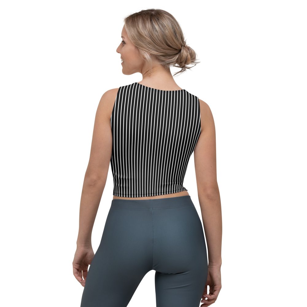 Jack Skellington Nightmare Before Christmas Costume Crop Top - Image 7