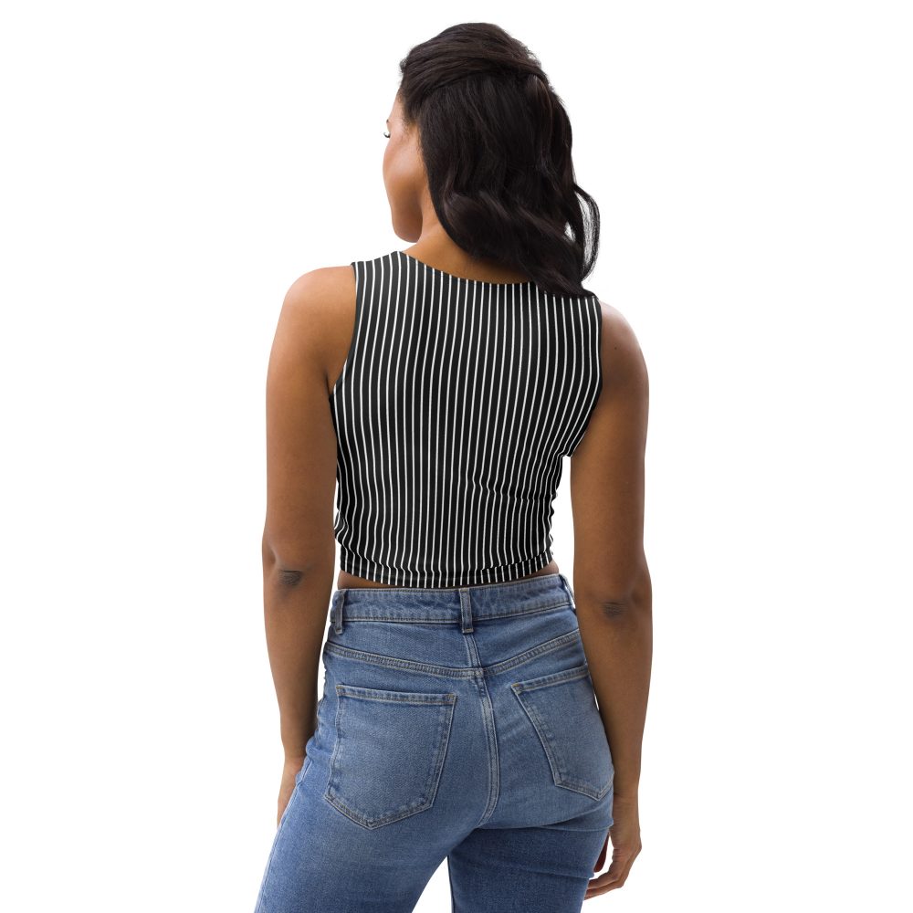 Jack Skellington Nightmare Before Christmas Costume Crop Top - Image 8