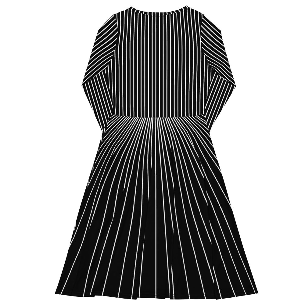 Jack Skellington Nightmare Before Christmas Costume Long Sleeve Dress - Image 6