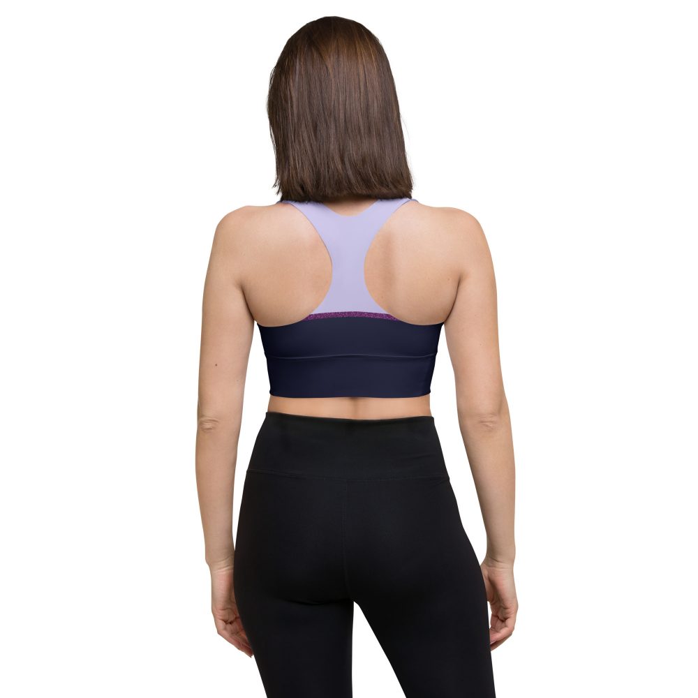 Ursula Costume Sea Witch Octopus Villain Longline sports bra - Image 10