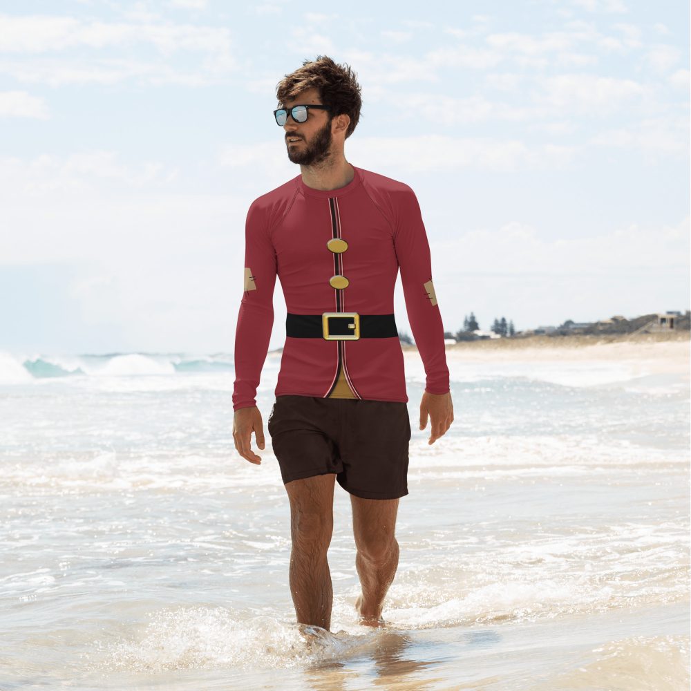 Men's Grumpy Costume Snow White Seven Dwarfs Men's Long Sleeve Shirt - Image 4