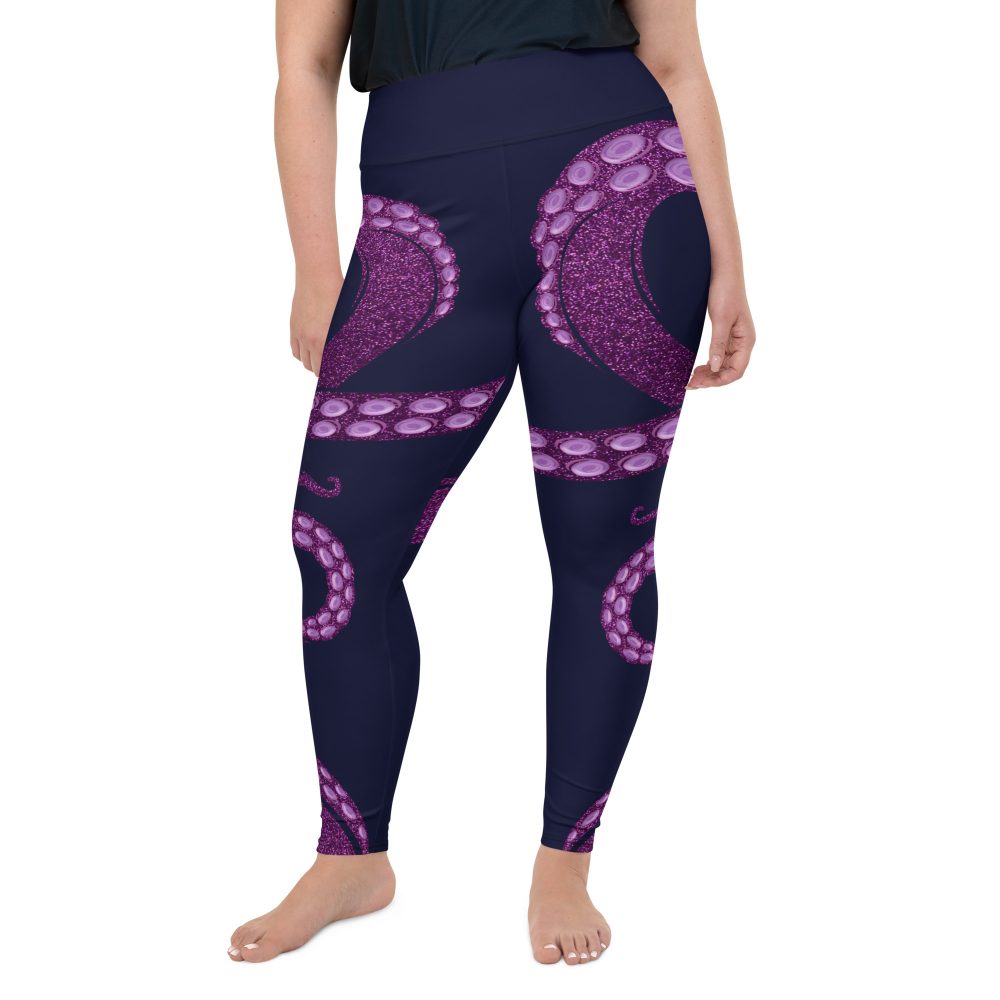 Ursula Costume Sea Witch Octopus Villain Plus Size Leggings
