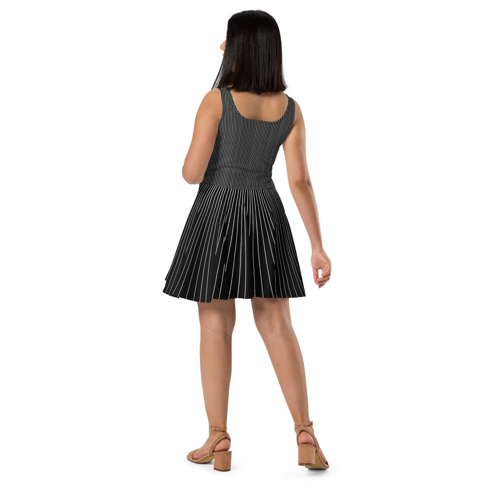 Jack Skellington Nightmare Before Christmas Costume Skater Dress - Image 6