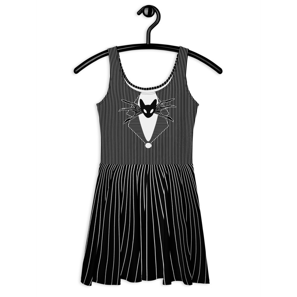 Jack Skellington Nightmare Before Christmas Costume Skater Dress - Image 3