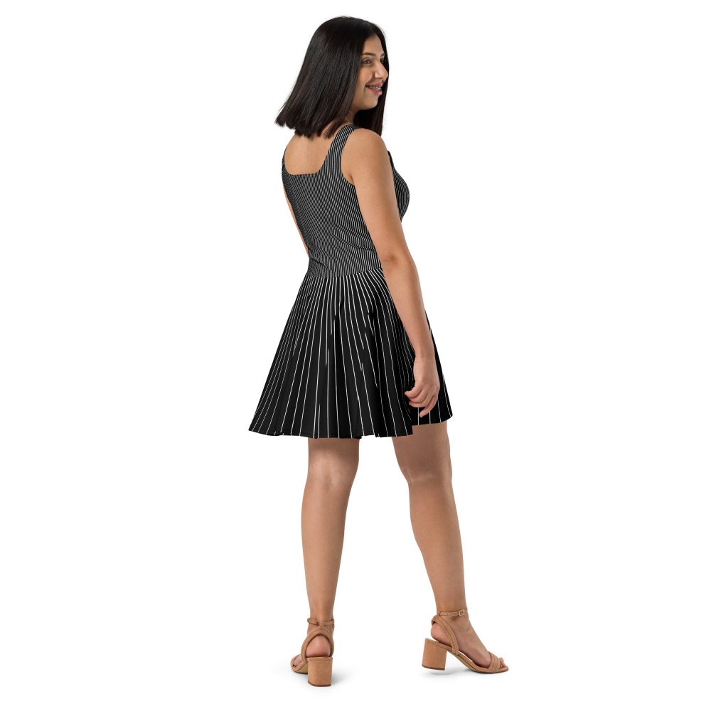 Jack Skellington Nightmare Before Christmas Costume Skater Dress - Image 5