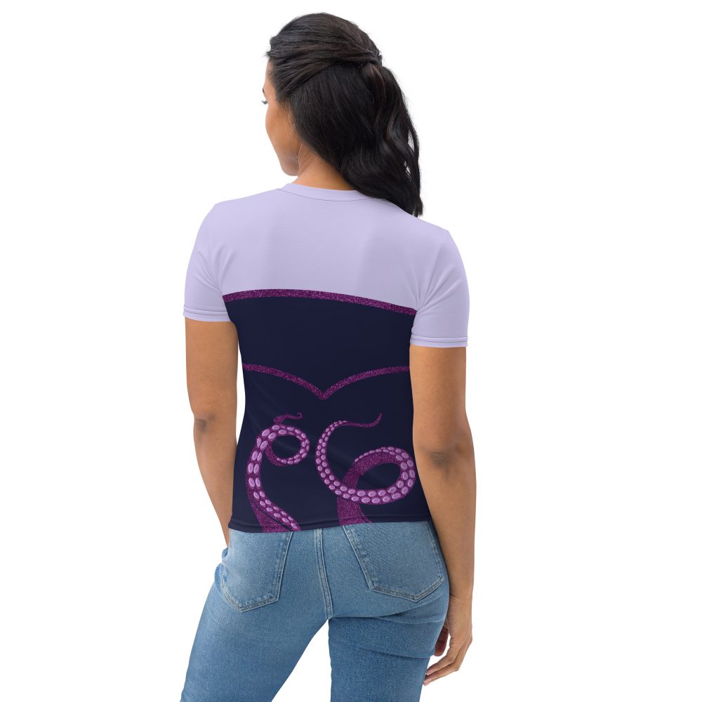 Ursula Costume Sea Witch Octopus Villain Women's T-shirt - Image 2